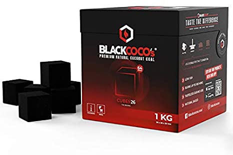 BLACKCOCO’s Hookah Charcoal 26mm Cube