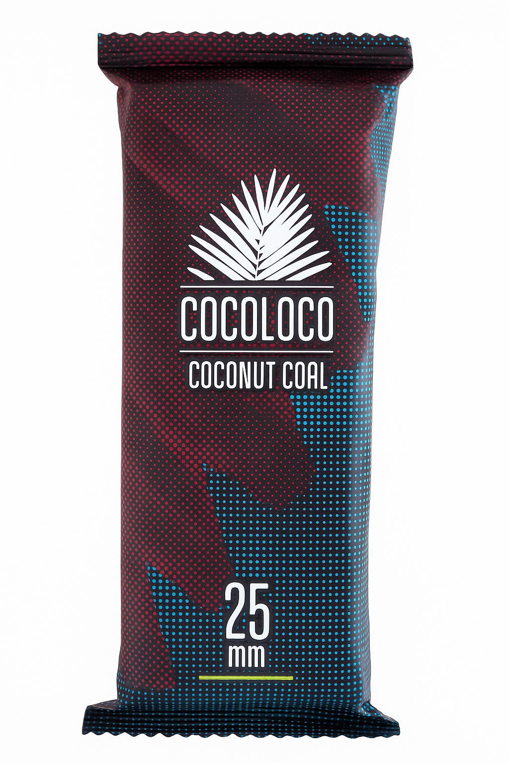 Coco Loco Charcoal 25mm Mini Pack (12pc)