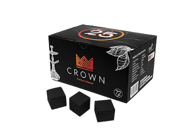 Crown Charcoal 25mm