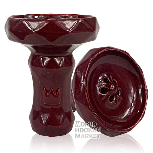Big Maks Edge Hookah Bowl | Red