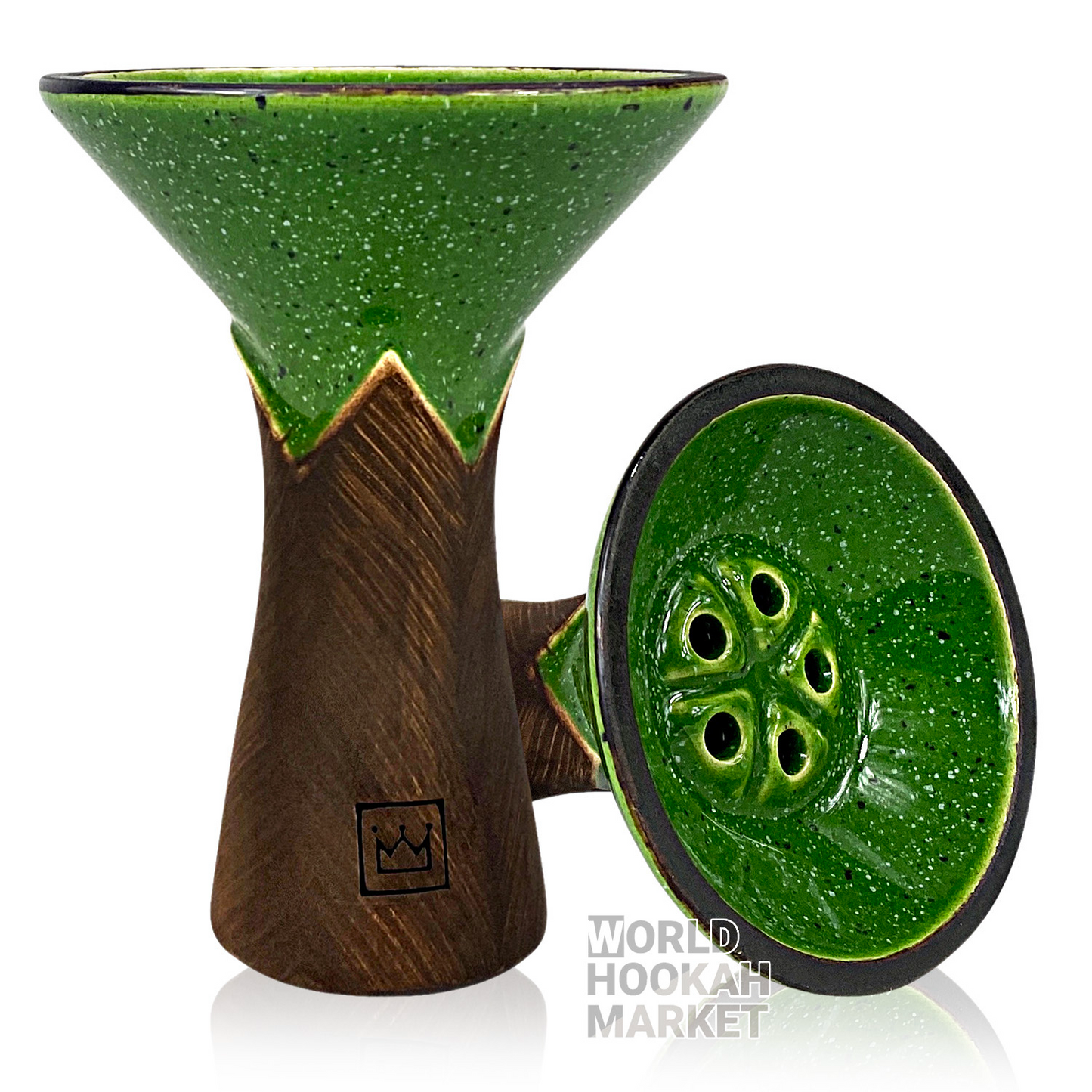 Big Maks King Hookah Bowl | Green